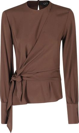 Federica Tosi Mujer, Blusas y Camisas, Marr&oacute;n, Talla: XS