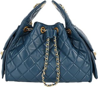 Tiffany & Fred Quilted Leather Shoulder Bag