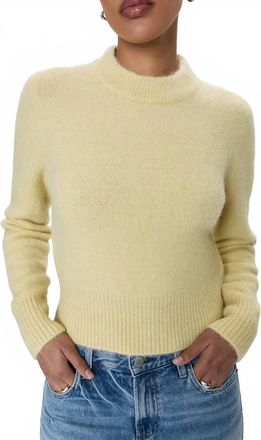 Pistola Denim Sara Sweater In Soft Yellow