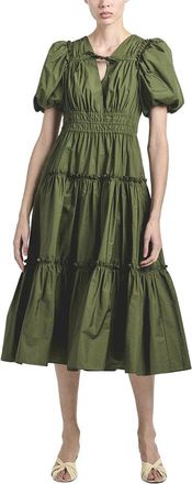 Derek Lam Philippa Balloon Sleeve Maxi Dress