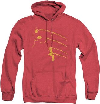Gildan DC Comics Flash Flash Min Adult Heather Hoodie / Hooded Sweatshirt