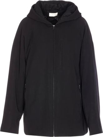 The Row Jas met capuchon - Zwart