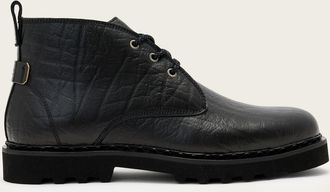 AllSaints Leather Skiff Boots, Size: UK 10/US 11/EU 44