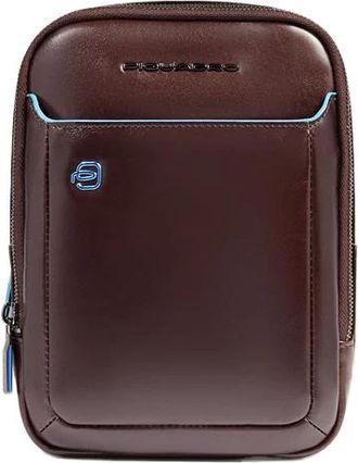 Piquadro Leren i Pad mini Crossbodytas - Heren - Schoudertassen - Bruin - ONE Size - Leer - Tassen