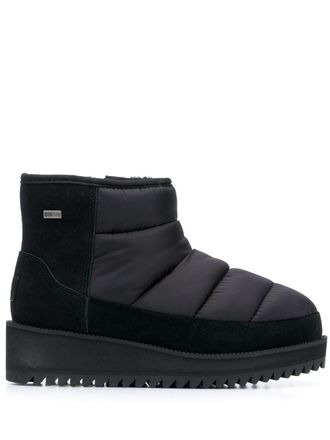 UGG quilted ankle boots - women - Polyester/Wool/Rubber - 5.5 - Black