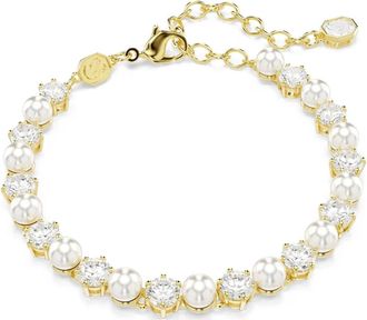 Swarovski Matrix Armband - Dames - Armbanden - Geel - ONE Size - Accessoires