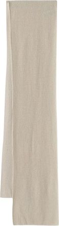 Pinko Slovenia Sjaal - Dames - Wintersjaals - Beige - ONE Size - Katoen - Accessoires