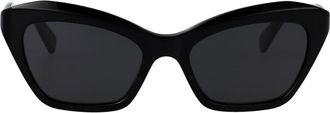 Valentino Garavani Dauphin Zonnebril - Dames - Zonnebrillen - Zwart - 52 MM - Accessoires