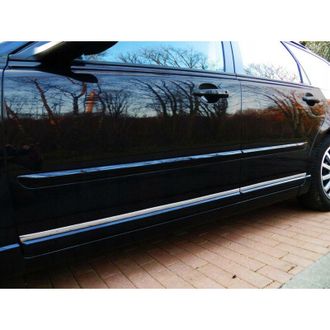 OEM Volvo V50 - Molduras Protectoras Cromadas Para Puertas Laterales