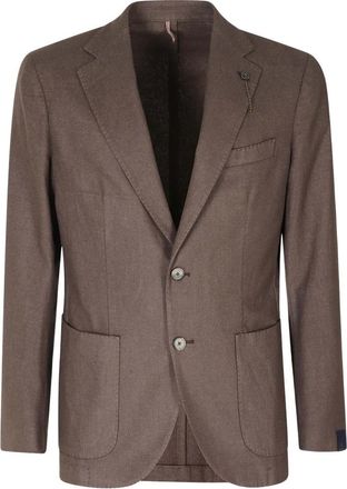 Santaniello Tl2938 Blazer - - Jackets - Uomo - Marrone - 3XL