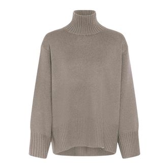 Inwear Kaxy Highneck - Dames - Truien - Beige - Maat: S Wol