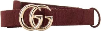 Gucci Leather Belt - female - Gucci - Belts - Brown - 105 CM - Accessories