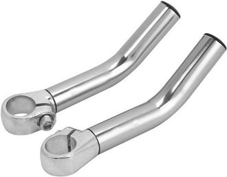 OEM 2 Piezas De Tapones Para Manillar De Bicicleta, Amortiguadores De Aleaci&oacute;n De Aluminio Para Bicicleta (plateados)