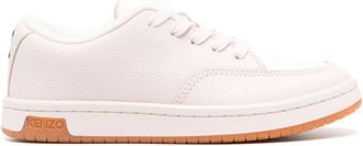 Kenzo Dome Lace-Up Sneakers - Dames - Sneakers - Roze - 39 EU - Leer - Schoenen