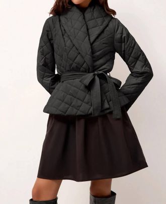 Marie Oliver Lark Quilted Jacket In Black