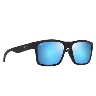 Maui Jim Sunglasses, unisex, Black, Size: 57 MM The Flats