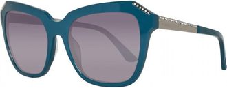 Swarovski Womens SK0115-5587B SK0115 18 5587B Sunglasses - Blue - One Size
