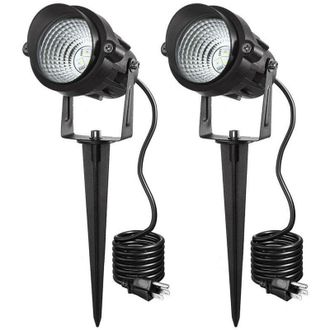 OEM Foco Led Para Exteriores Con Pincho L&aacute;mpara Led Para Jard&iacute;n Con Pincho Para Exteriores, Resistente Al Agua Ip65, 15 W, Para C&eacute;sped, &Aacute;rbol, Suelo, Rgb,