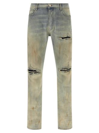 Amiri Light Blue Mid Rise Jeans