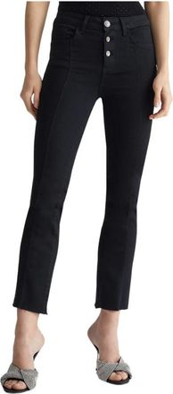 Liu Jo Cropped Jeans - Dames - Cropped Jeans - Zwart - W28 - Katoen - Jeans
