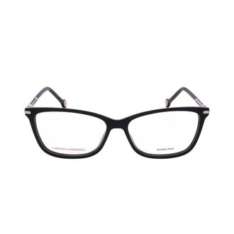 Carolina Herrera Ladies Black Rectangular Eyeglass Frames HER 0271-1