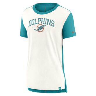 Nike Miami Dolphins Nike Womens NFL T-Shirt in Blue | NKMW09ER9P-ZDG