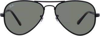 Ray-Ban Aviator Max Green Pilot Unisex Sunglasses RB3925 002/31 58