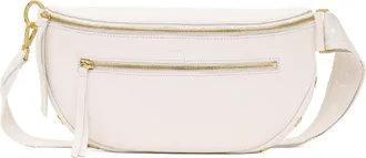 Hammitt Hammitt Charles Crossbody Calla Lily White Brushed Gold Lrg