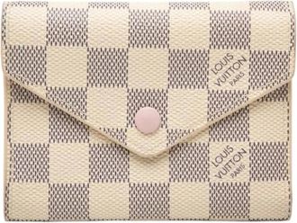 Louis Vuitton Pre-owned Wallets, female, Beige, Size: ONE SIZE Pre-owned Victorine Wallet