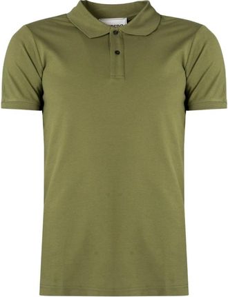 Iceberg Geborduurd Piqu&eacute; Poloshirt - Heren - Tops - Groen - Maat: L Piqu&eacute;