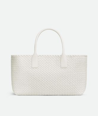 Bottega Veneta Cabat - White - Women - 100% Lambskin
