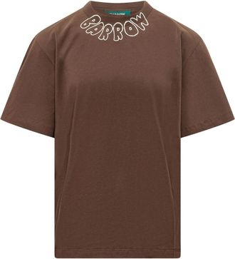 Barrow Jersey T-shirt - Heren - T-shirts - Bruin - L - Katoen - Tops