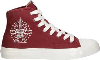 Kenzo High-top sneaker - Heren - Schoenen - Rood - Maat: 43 EU Synthetisch
