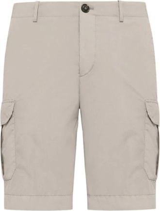 Roberto Ricci Design Cargo Bermuda Extralight - Heren - Korte Broeken - Beige - XL - Nylon - Korte Broeken