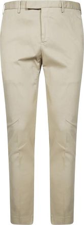 PT01 Geverfde Capo Broek - Heren - Slim Fit Broeken - Beige - M - Broeken