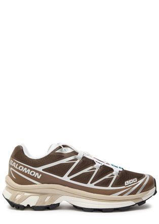 Salomon Salomon XT-6 Panelled Mesh Sneakers - Brown - 5.5 (IT38.5 / UK5.5)