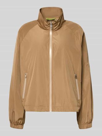 Fuchs Schmitt Jacke mit elastischen Abschl&uuml;ssen und Stehkragen in Camel, Gr&ouml;&szlig;e 36