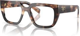 Prada 52mm Irregular optical glasses in Brown at Nordstrom