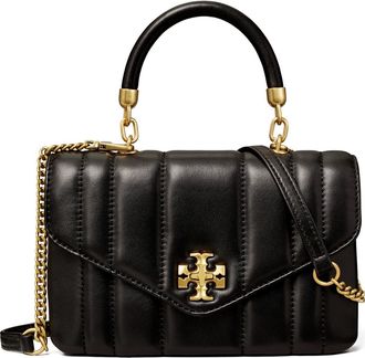 Tory Burch Mini Kira Top Handle Bag in Black at Nordstrom