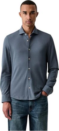 Marc O'Polo Camisa de algod&oacute;n - Shirts - Hombre - Azul - 2XL