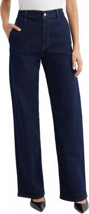 Frame Denim Straight Trouser Pant In Rinse