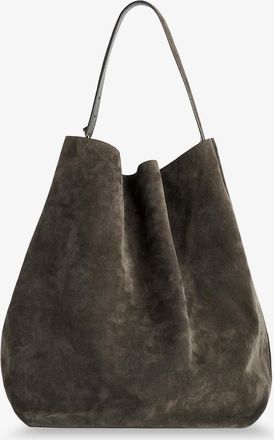 Toteme Borsa shopping Belted suede tote in suede - TOTEME - gender_Woman