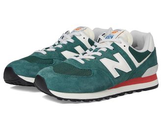 New Balance Classics U574v1 Shoes New Spruce/Sea Salt : US Mens 10 - Womens 11.5 Medium, Suede/Textile