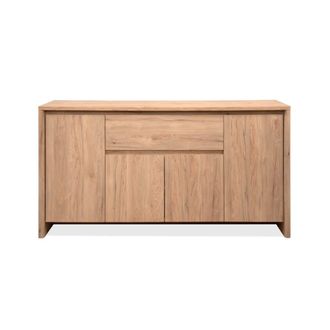 Calicosy Aparador 4 puertas 1 caj&oacute;n efecto madera l165 cm