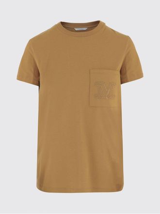 Max Mara T-shirt in cotone con monogramma Max Mara