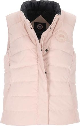 Canada Goose Waistcoats, female, Pink, L, Freestyle Vest Tonal Label