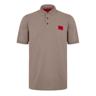 HUGO BOSS Hugo Heren Deruso Poloshirt (Bruin)