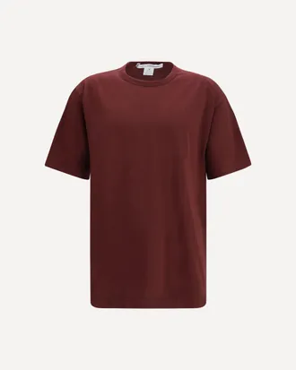 Comme Des Gar&ccedil;ons Short-sleeved cotton crewneck T-shirt Male XS