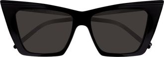 Saint Laurent SL372001 Cat-Eye Sunglasses - Black