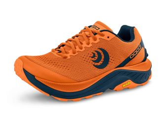 Topo Athletic Mens Lightweight Comfortable 5MM Drop Ultraventure 3 Trail Running Shoes, Athletic Shoes for Trail Running, Orange/Navy, 6 UK